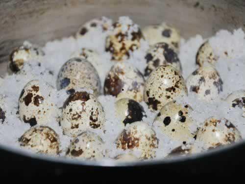 大盆盐焗鹌鹑蛋视频,香酥入味，简单易学的家常美食制作